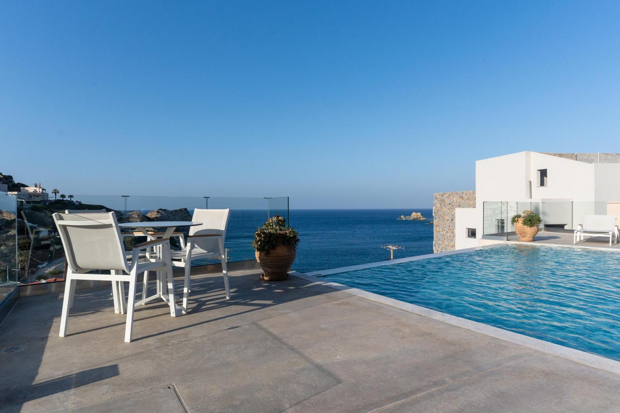 Amazing View Villa Aliki With Infinity Pool & Spa ليغاريا المظهر الخارجي الصورة