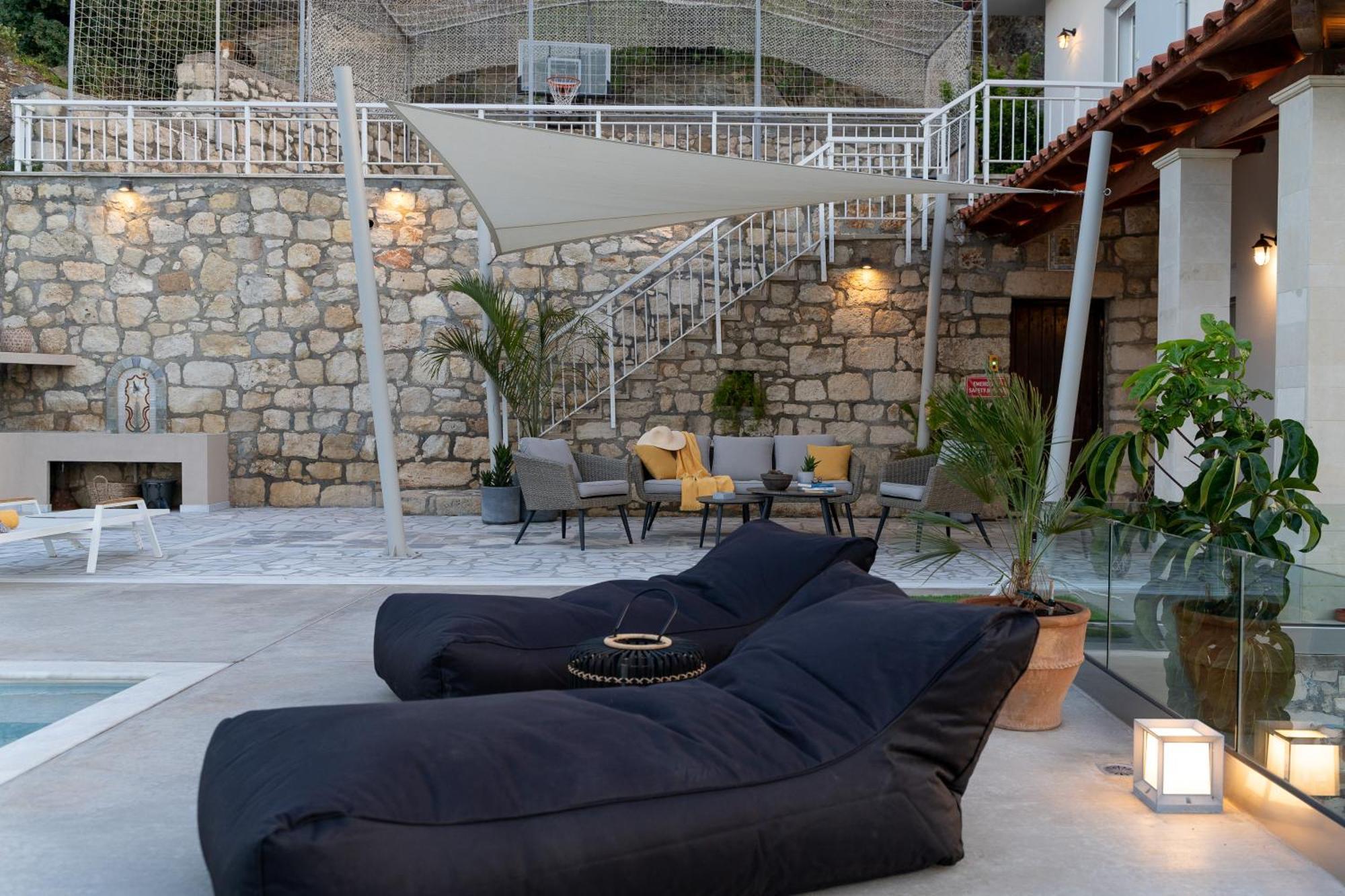 Amazing View Villa Aliki With Infinity Pool & Spa ليغاريا المظهر الخارجي الصورة
