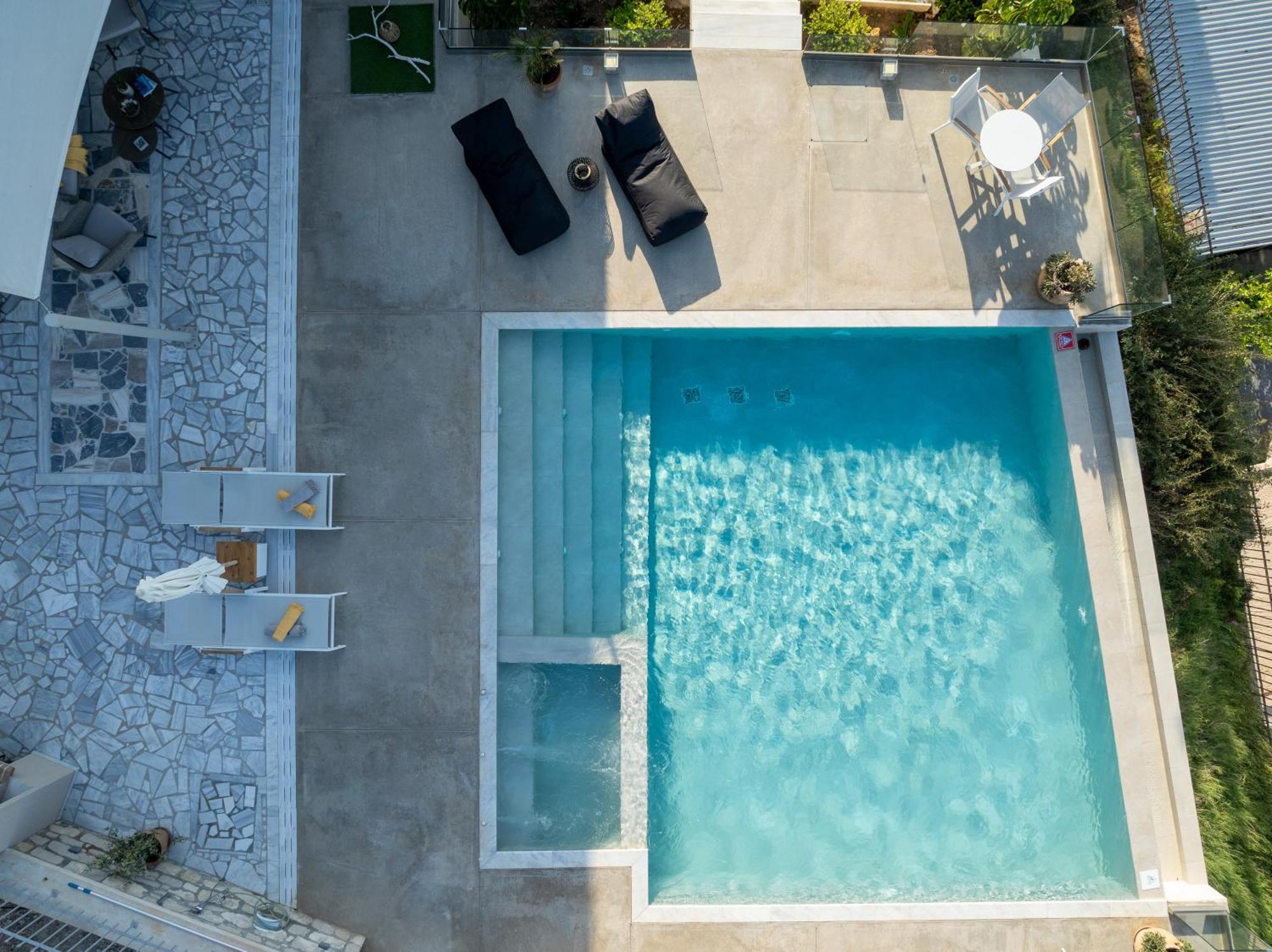 Amazing View Villa Aliki With Infinity Pool & Spa ليغاريا المظهر الخارجي الصورة