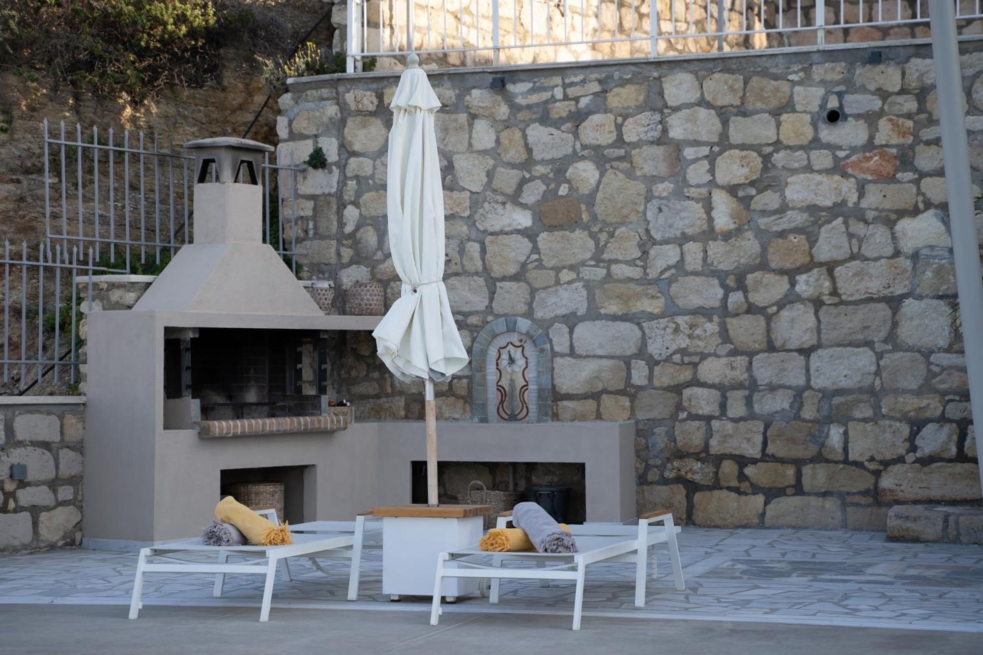 Amazing View Villa Aliki With Infinity Pool & Spa ليغاريا المظهر الخارجي الصورة